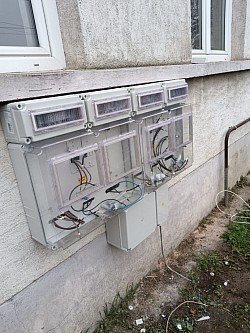 Új csoportos mérőhely (M+V 2x) kialakítása