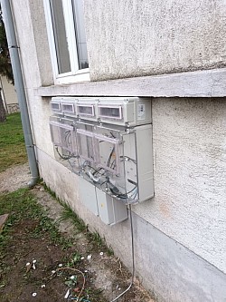Új csoportos mérőhely (M+V 2x) kialakítása